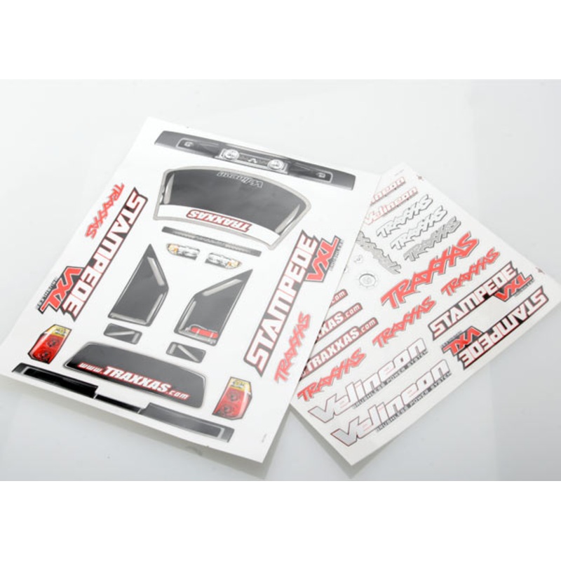 Traxxas 3613R - Decal sheets