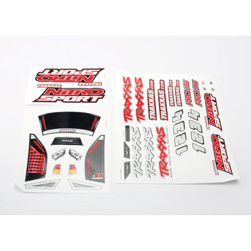 Traxxas 4513R - Decal sheets