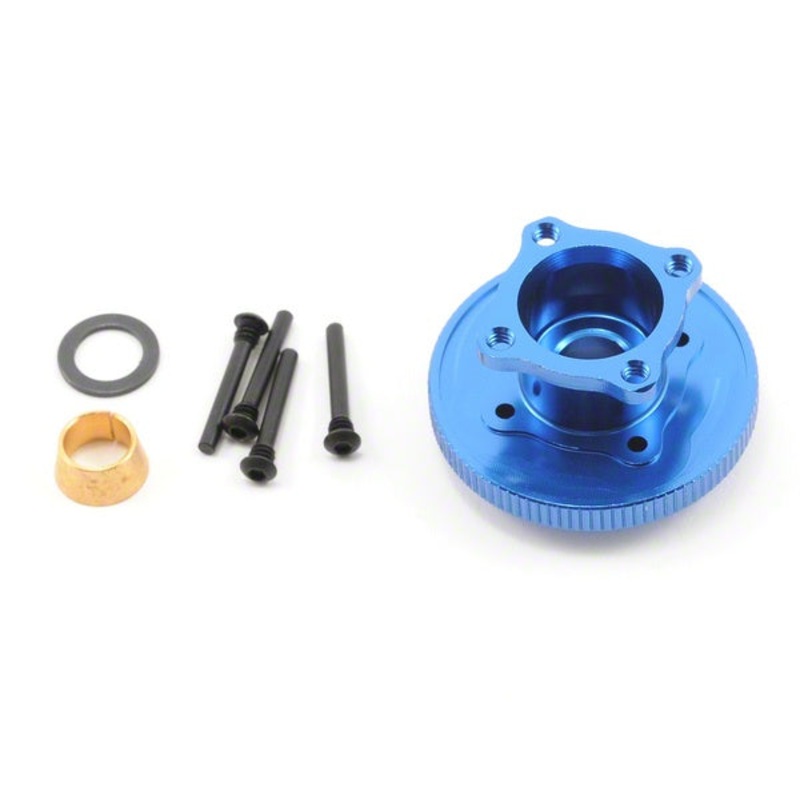 Team Losi 4 Shoe Aluminum Flywheel & Col