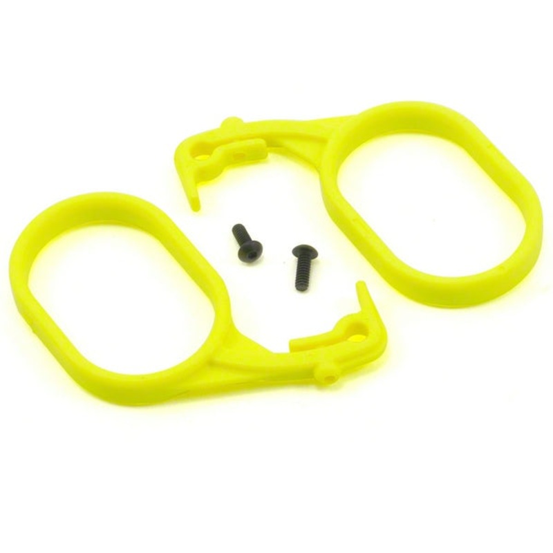 Team Losi Fuel Tank Lid Pull Flourescent