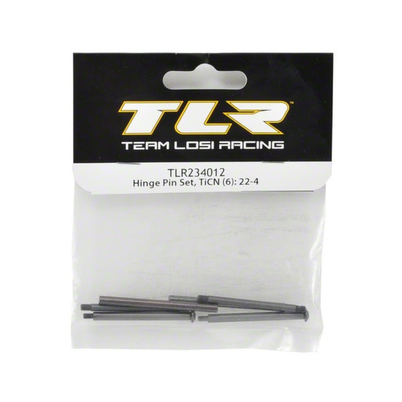 TLR Hinge Pin Set TiCN (6) 22-4