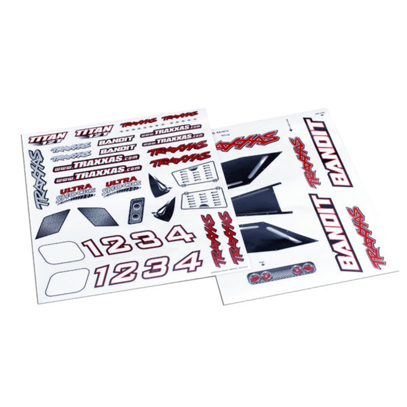 Traxxas 2413X - Decal sheet