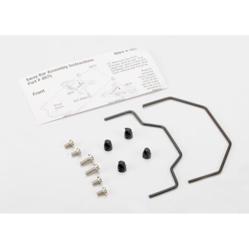 Traxxas 4875 - Sway bar set (front/ rear