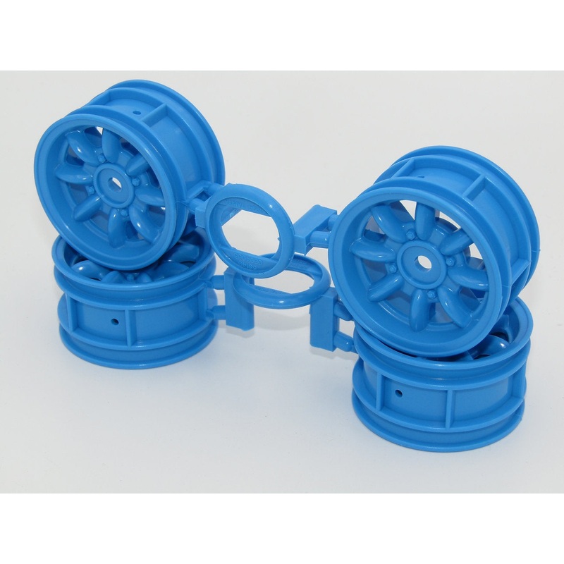 Tamiya Mini Cooper Minilites Blue (4)