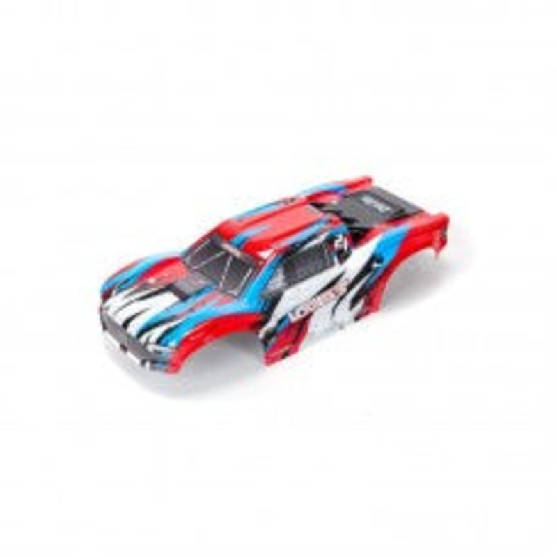 Arrma 1/10 Painted Body, Red/Blue: VORTEKS 4X4 BLX
