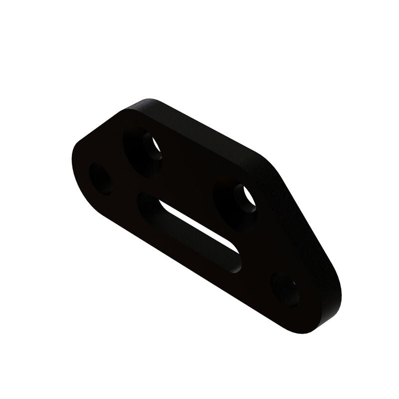 Arrma Aluminum Front Suspension Mount (Black) Gorgon