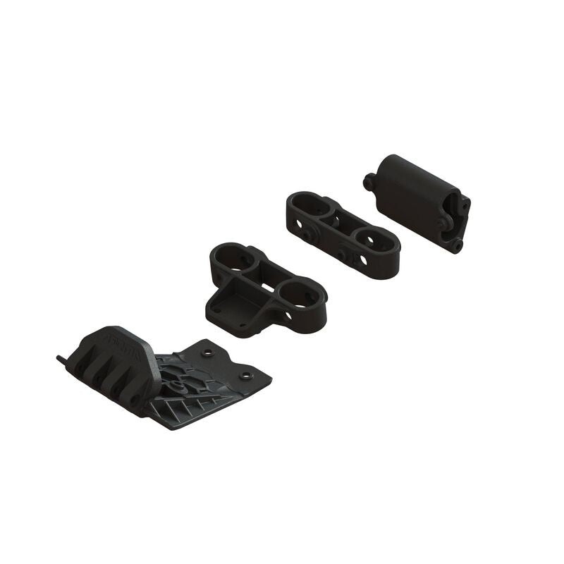 Arrma Lower Skid And Bumper Mount Set Gorgon