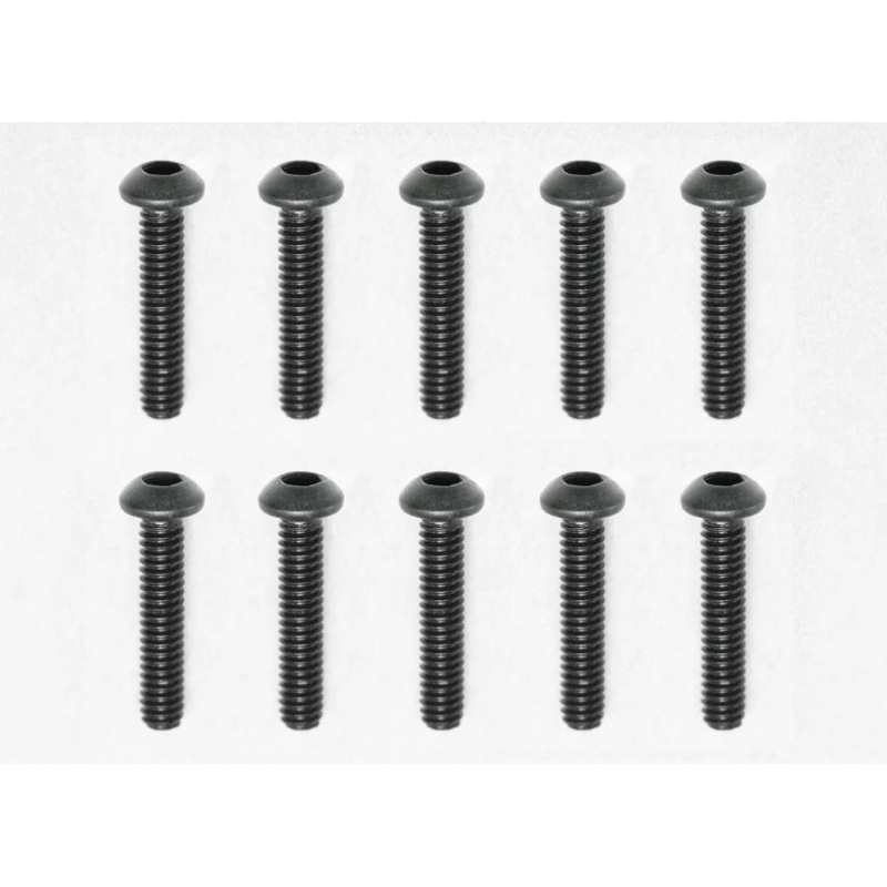 M2x10mm Button Head Socket Screw 10pcs.