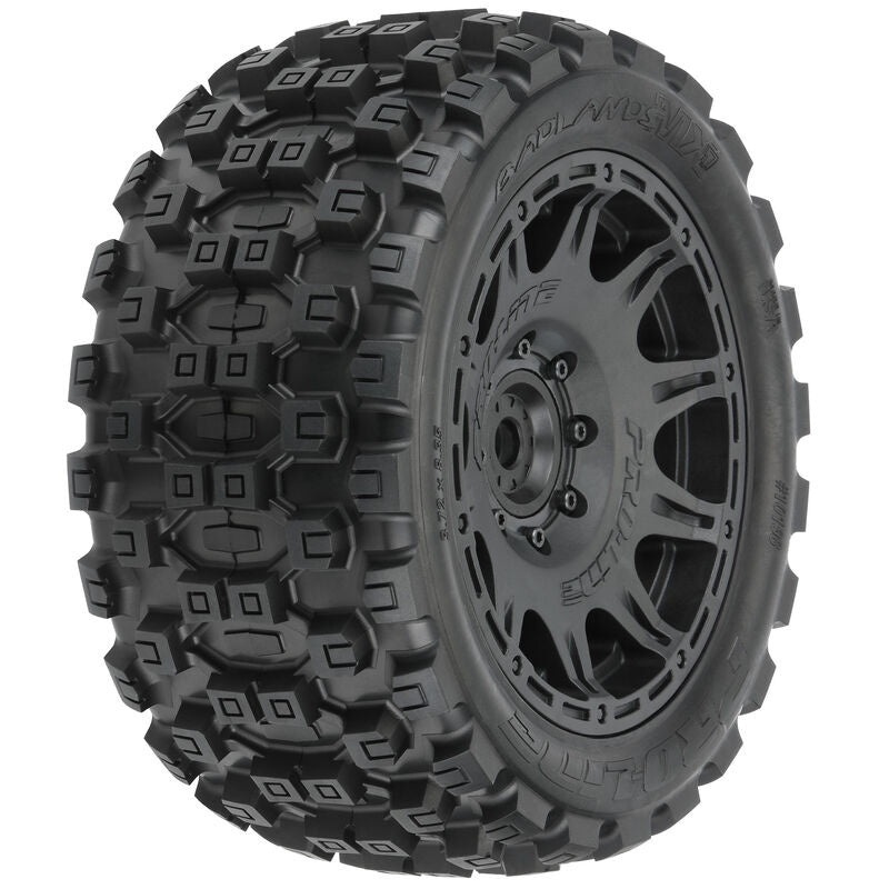 Proline 1/6 Badlands MX57 Front/Rear 5.7 Tires Mounted