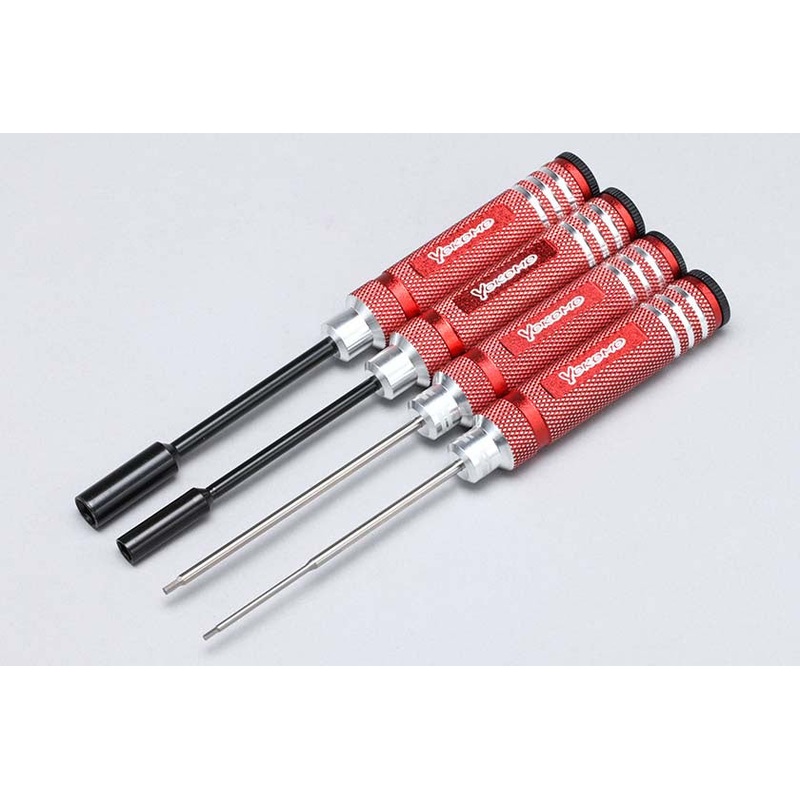 Yokomo Racing Tool Allen Driver set   (Red)