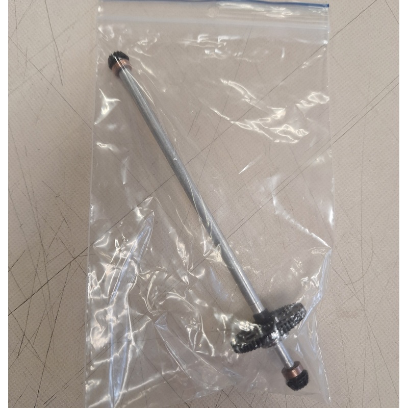 HoSpeed 1:18 Storm Centre Shaft Aluminium w/Gear & Pin, Pinions
