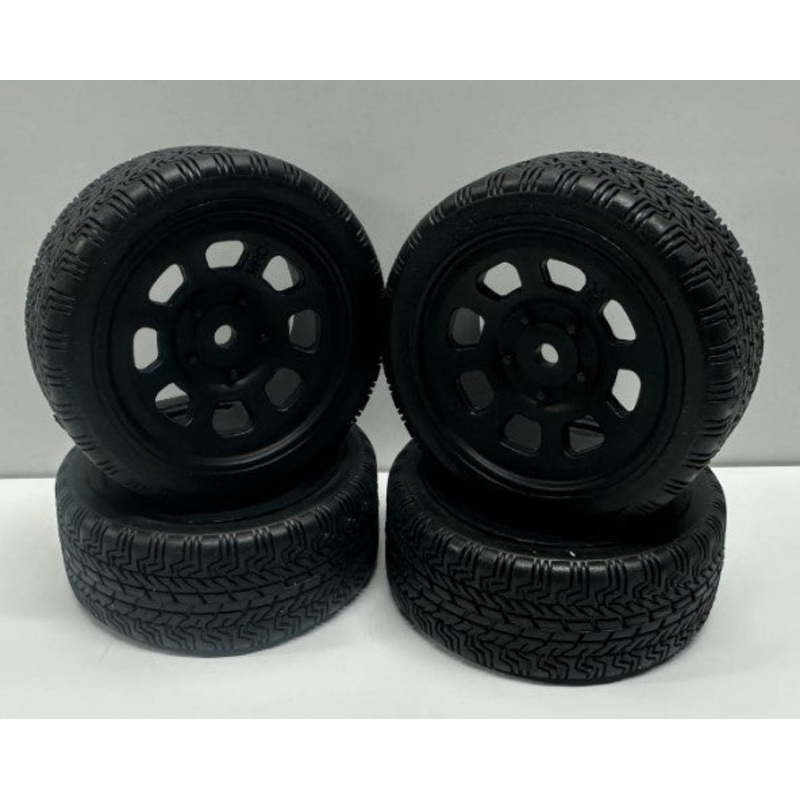NZRCS Streetstock/Stockcar Control Tyre - HARD PREMOUNT (4pcs)