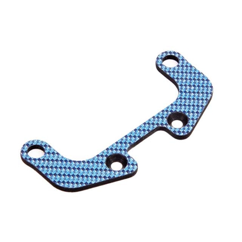 Xray 381341 Rear Body Post Holder - Graphite - Blue
