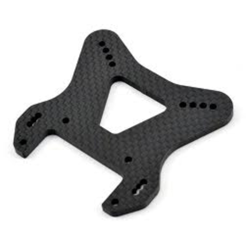 Xray XB9 Graphite Front Shock Tower 4mm