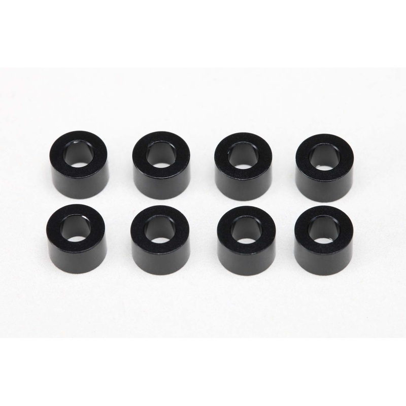 Yokomo 364.0mm Aluminum Spacer (8 pieces each/Black)