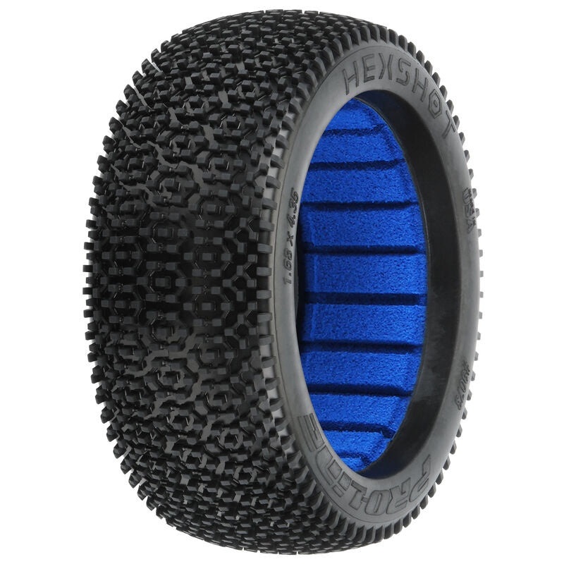 1/8 Hex Shot S3 F/R Off-Road 1:8 Buggy Tires (2) by Proline