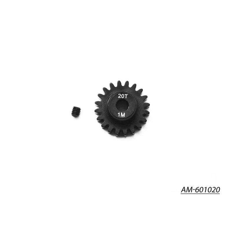 Arrowmax Ultra Mod 1 Pinion 20T 1/8 Buggy 5mm Shaft Spring Steel
