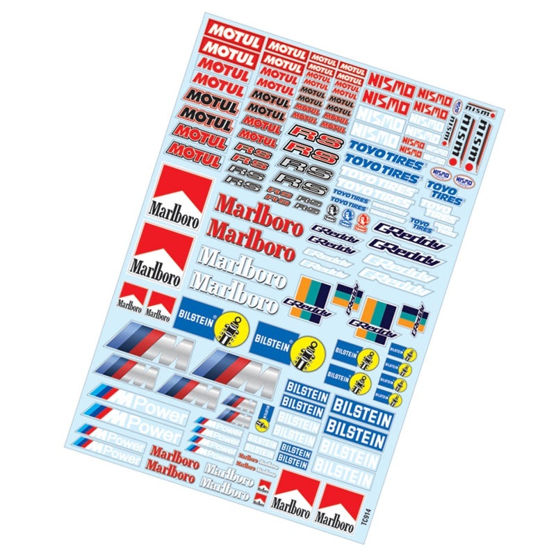 Team C 1/10 Motul Sticker (A4)