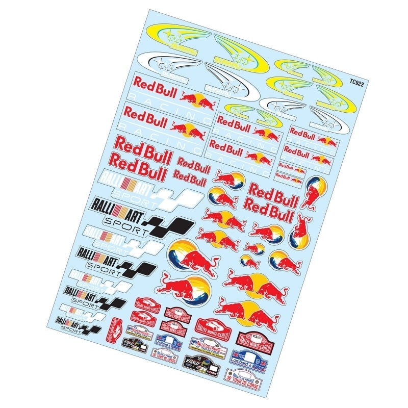 Team C 1/10 Rally-Art Sticker (A4)