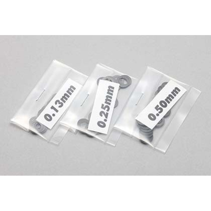 Yokomo ZC-S50 5mm Spacer 0.05/0.10/0.20mm 20pcs.each