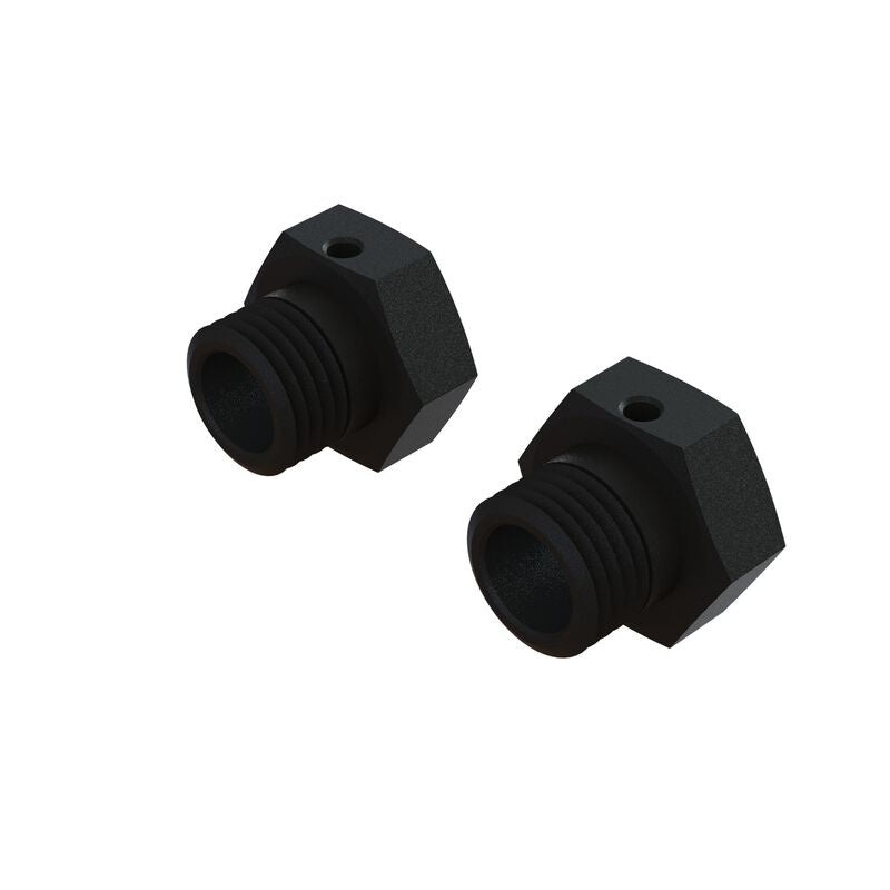 Arrma Aluminum Wheel Hex 17mm Black (2)