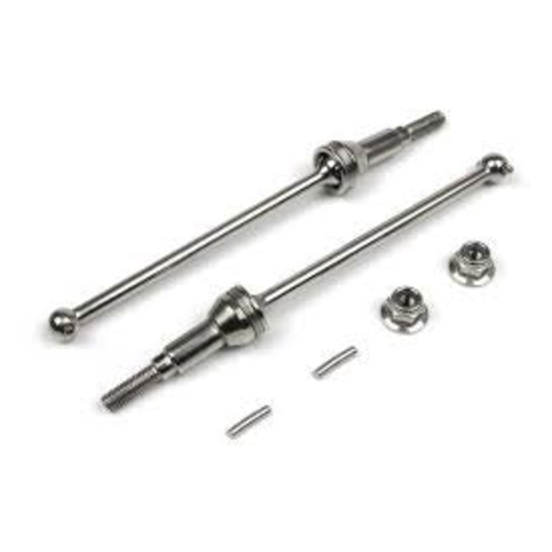 Blackzon Smyter Front Universal Drive Shafts Steel/2pcs