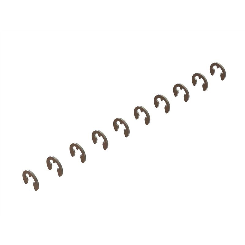 E Clip Din 6799 - 3.2mm (10) Safe-D Clip