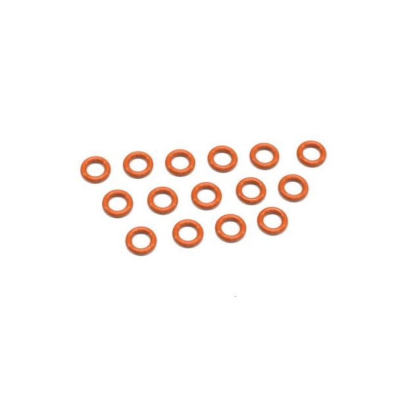 Kyosho Silicone O-Ring (P6/Orange) 15Pcs