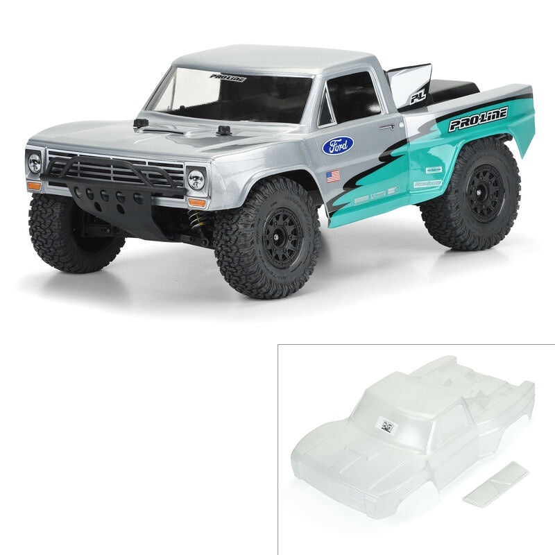 Proline 1/10 Pre-Cut 1967 Ford F-100 Clear Body for SC