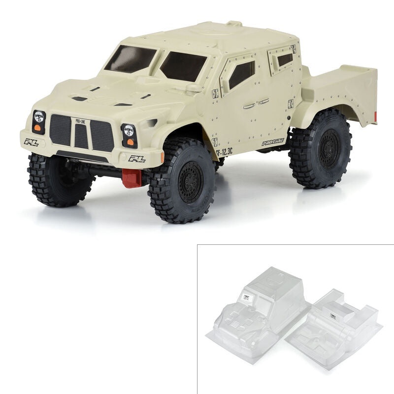 Proline 1/10 Strikeforce Clear Body 12.3" (313mm) Crawlers