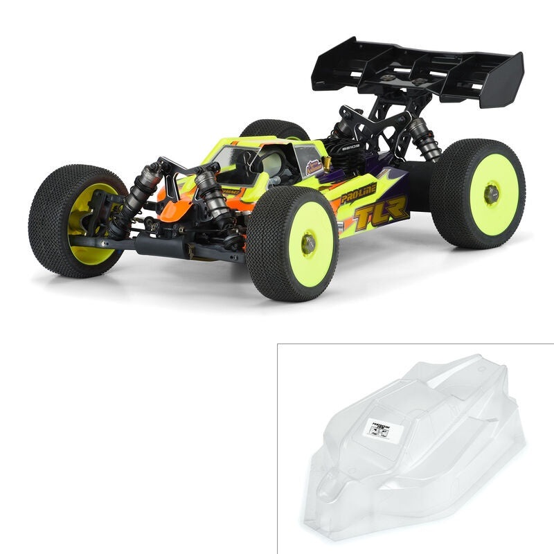 Proline 1/8 Axis Clear Body for TLR 8ight-X Nitro