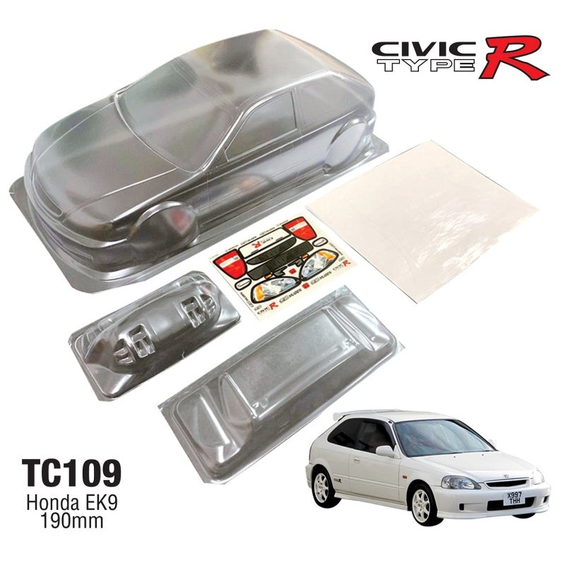 Team C 1/10 Honda Civic EK9 FF 190mm