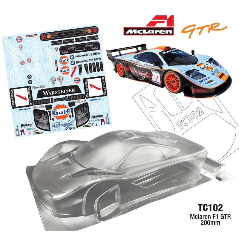 Team C 1/10 McLaren F1-GTR 200MM