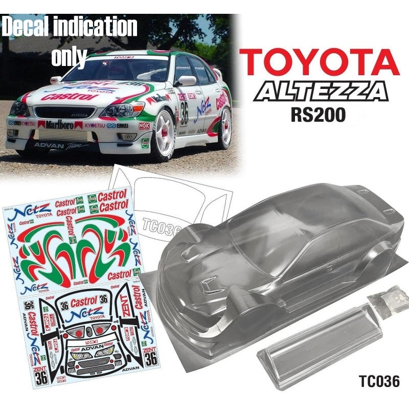 Team C 1/10 Toyota Altezza RS200 190mm
