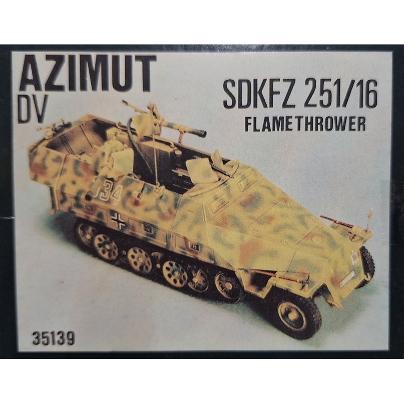 ADV 1:35 Sd.Kfz. 251/16 Flamethrower Resin Conv. Set