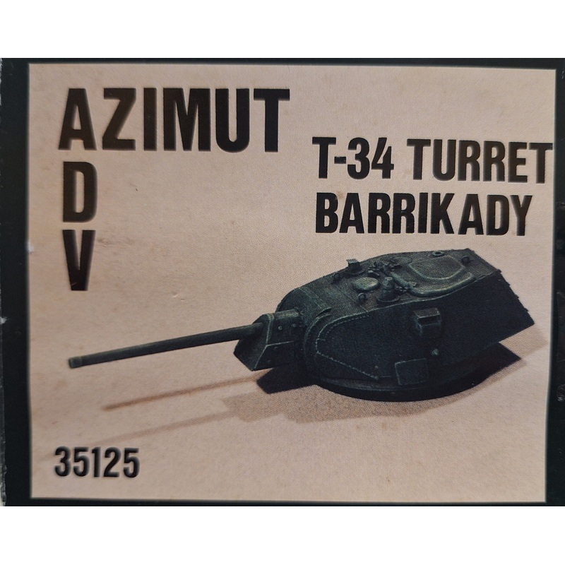 ADV 1:35 T-34 Resin Turret Barrikady Conv.
