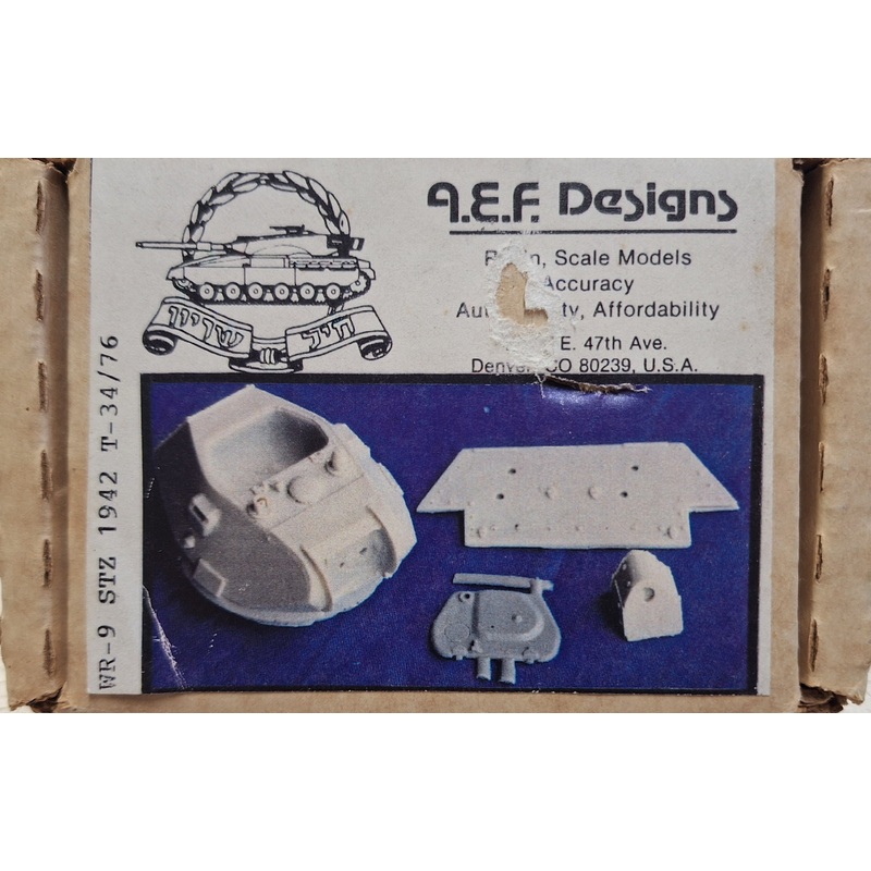 AEF 1:35 STZ 1942 T-34/76 Resin Turret Conv. Kit