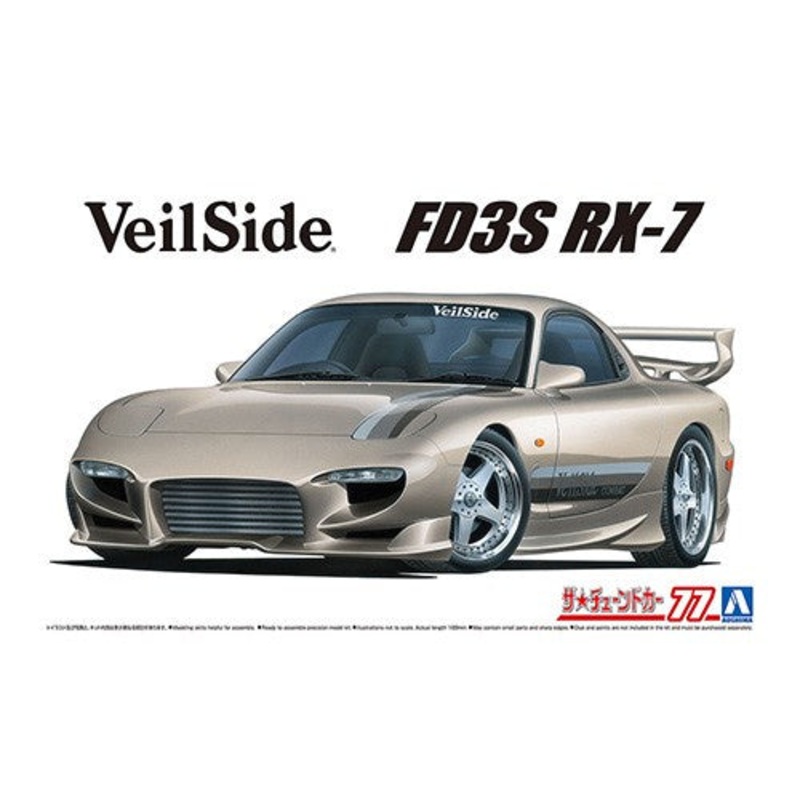 Aoshima 1:24 Veilside Combat '91 Mazda FD3S RX-7