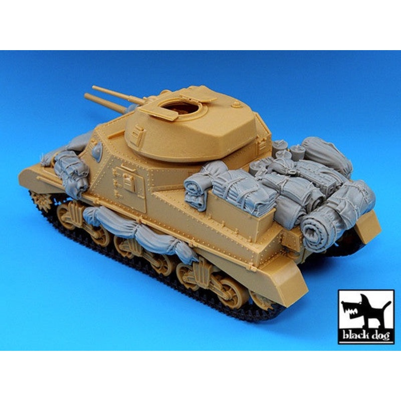 Black Dog 1:35 M3 Grant Resin Accessories Set