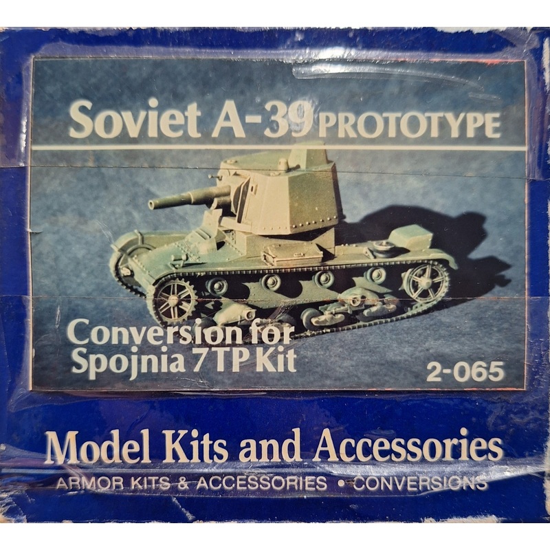 Commander 1:35 Soviet A-39 Proto. Resin Conv. Kit for 7TP