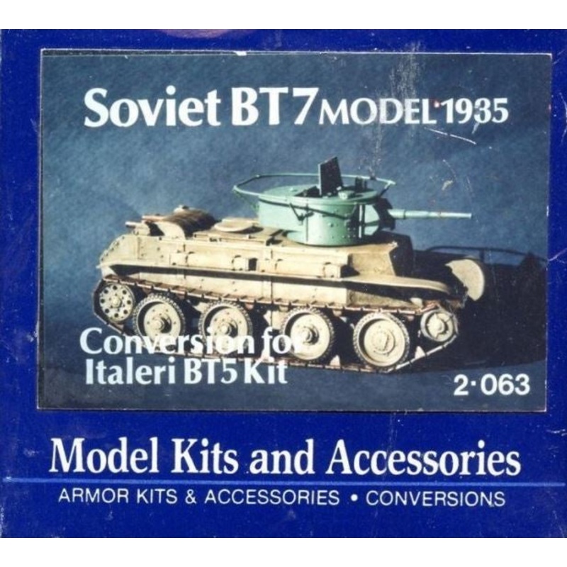 Commander 1:35 Soviet BT-7 Mod. 1935 Resin Conv. Kit