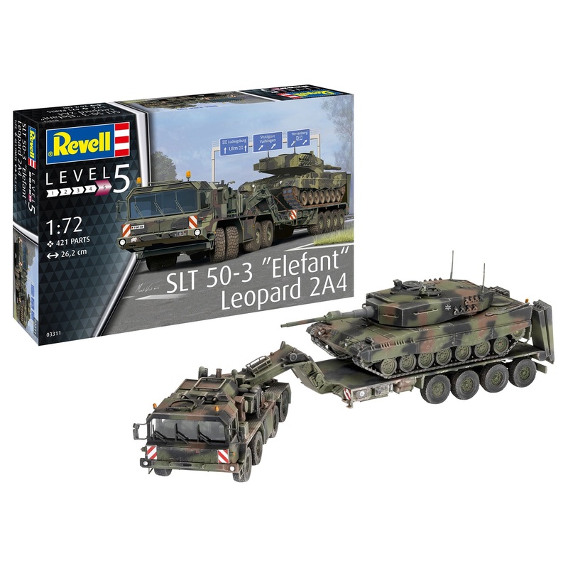 Revell 1:72 SLT 50-3 "Elefant" Leopard 2A4