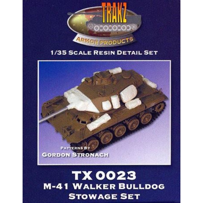 Trakz 1:35 M-41 Walker Bulldog Stowage Resin Set