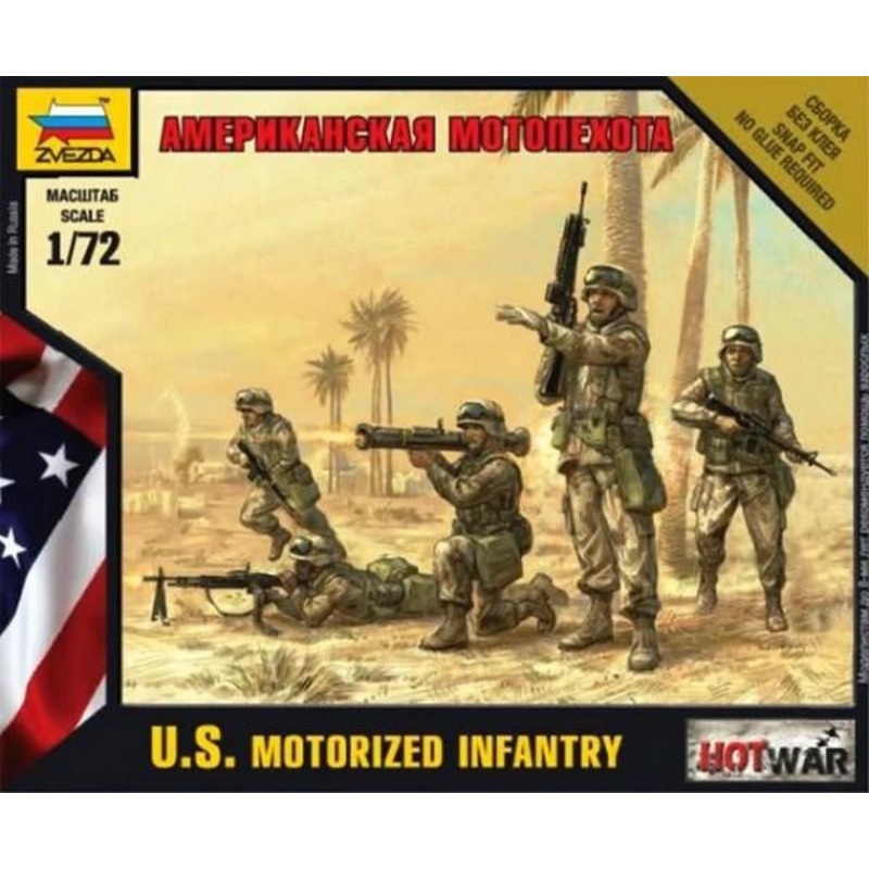 Zvezda 1:72 US Mechanized Infantry