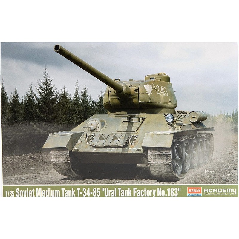 Academy 1:35 Soviet Medium Tank T-34/85 Ural Tank factory 183