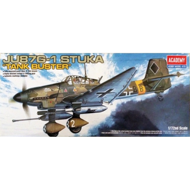 Academy 1:72 Junkers JU87 G-1 Tank Buster