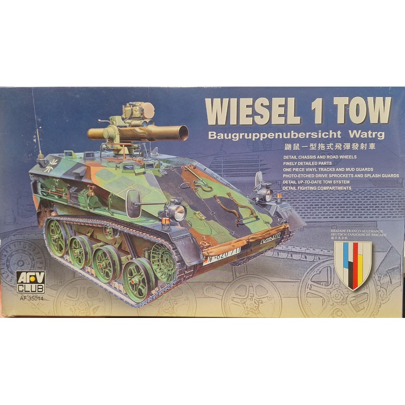 AFV 1:35 Wiesel 1 TOW Baugruppenubersicht Watrg