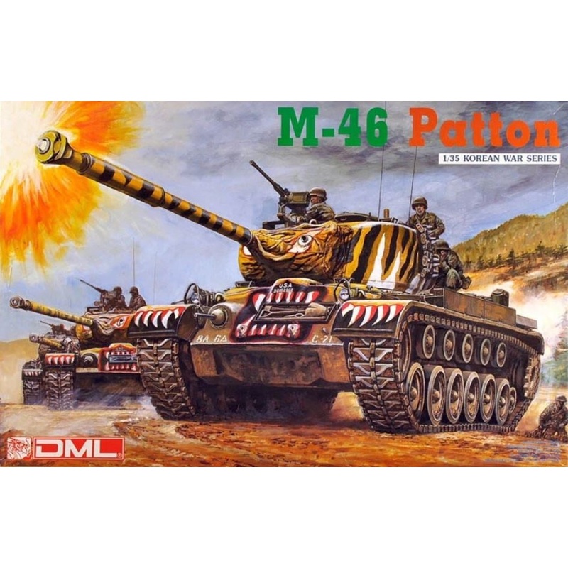 *Aged Decals* Dragon 1:35 M-46 Patton