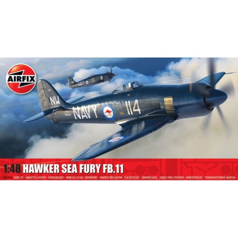 Airfix 1:48 Hawker Sea Fury FB.11 (06105A)