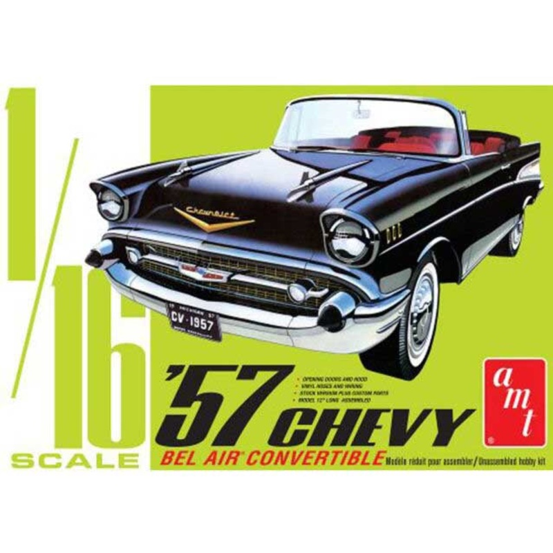 AMT 1:16 1957 Chevy Bel Air Converible